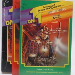 Warlords: An Oriental Adventures Gamebook (Advanced Dungeons & Dragons) TSR IN